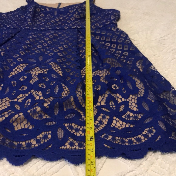 Chico’s Lace Sleeveless Fit and Flare Dress - Picture 3 of 8